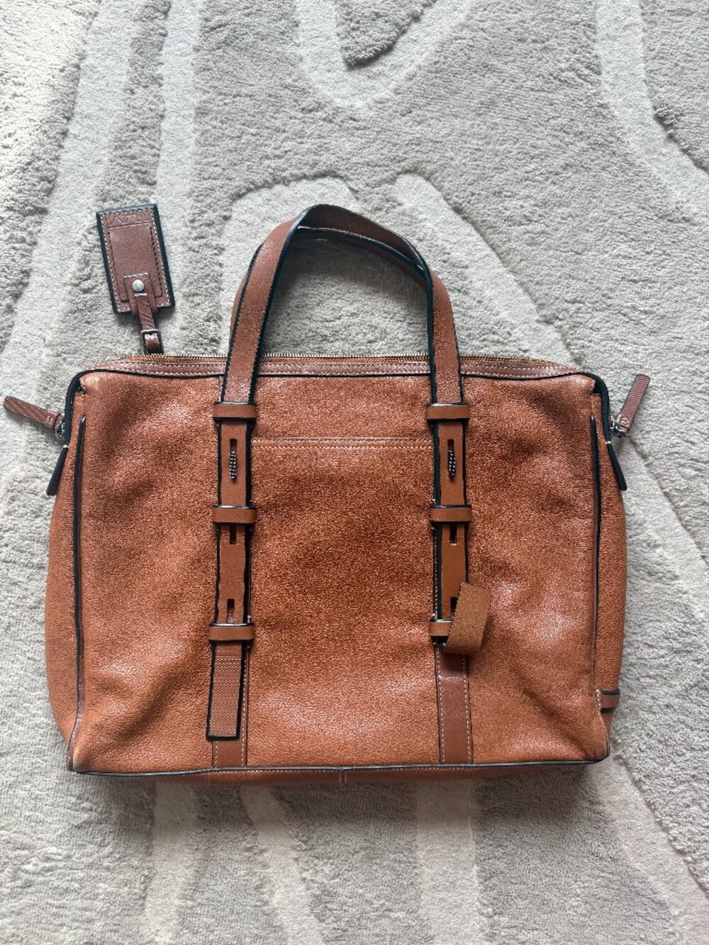 Tumi 'Mission - Harrison' Leather Briefcase